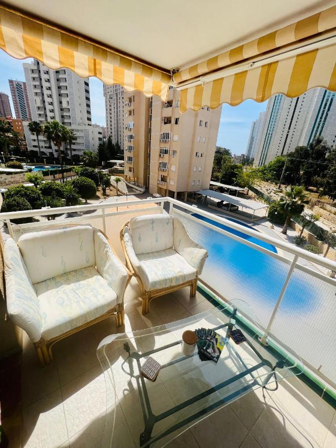 Magic Studio With Swimming Pool Бенідорм Екстер'єр фото